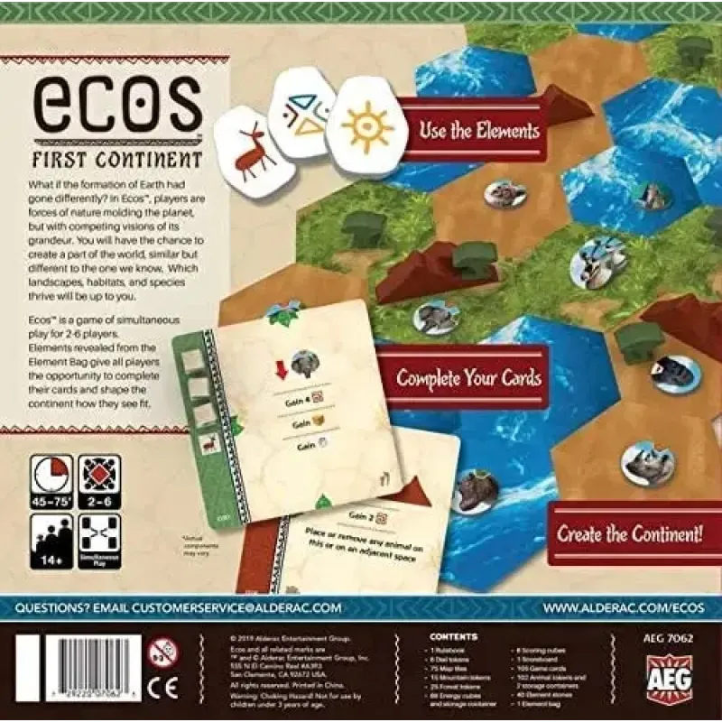 Настільна гра Екос: Перший континент (Ecos: The First Continent)