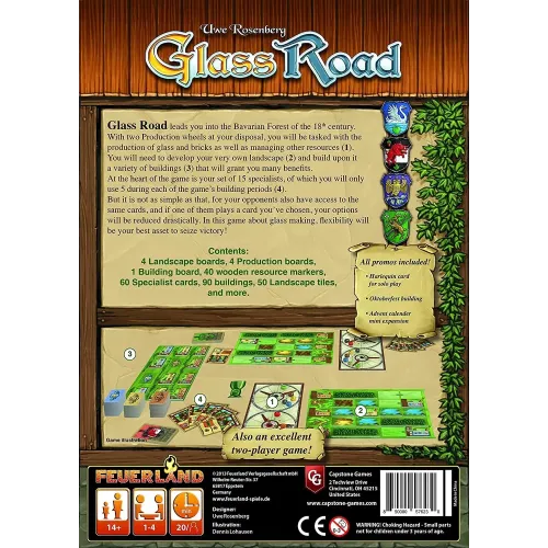 Настольная игра Glass Road (Стеклянная дорога)