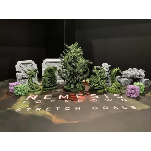 Настільна гра Немезида Локдаун: Кікстартерні бонуси (Nemesis: Lockdown: Strech Goals)