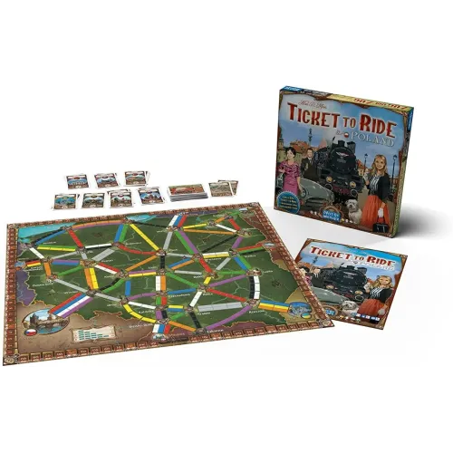 Настольная игра Билет на поезд: Польша (Ticket to Ride: Poland)