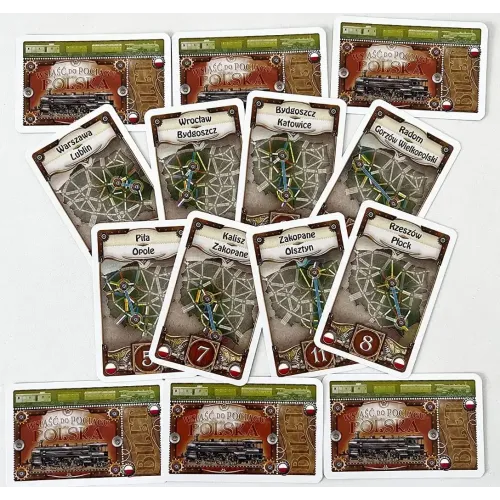 Настольная игра Билет на поезд: Польша (Ticket to Ride: Poland)