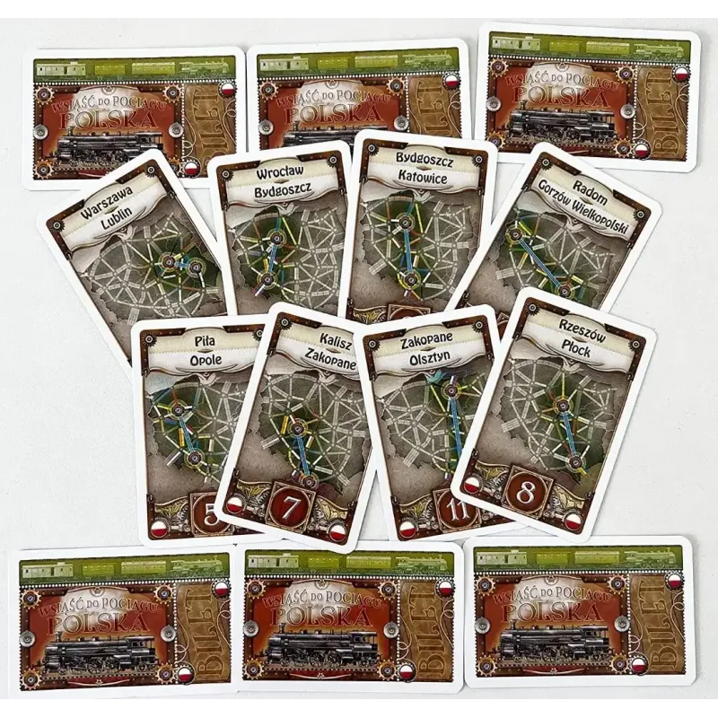 Настільна гра Квиток на потяг: Польща (Ticket to Ride: Poland)