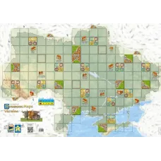 Карта Украины к игре Каркассон (Carcassonne Maps: Ukraine) UA