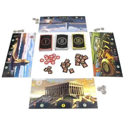 Настольная игра 7 Чудес. 2-е издание (7 Wonders 2nd Edition)