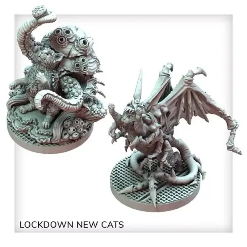 Настільна гра Немезида Локдаун: Космічні коти (Nemesis Lockdown: Space Cats)