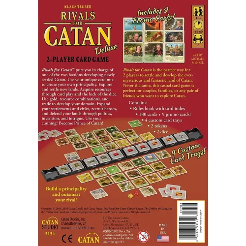 Настільна гра Rivals for Catan: Deluxe (Колонізатори. Князі Катана: Делюкс) EN