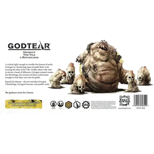 Настольная игра Godtear: Grimgut, The Vile & Retchlings