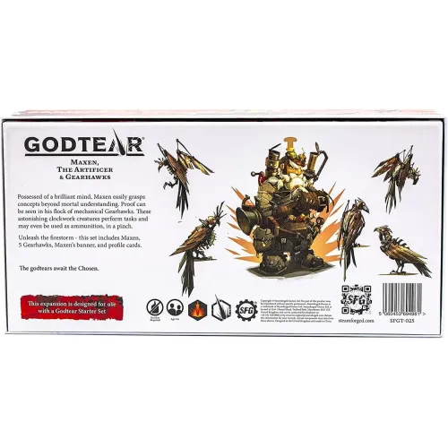Настільна гра Godtear: Maxen, the Artificer & Gearhawks