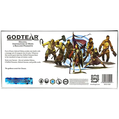 Настольная игра Godtear: Helena, Inspiration of Hope & Rallied Peasants