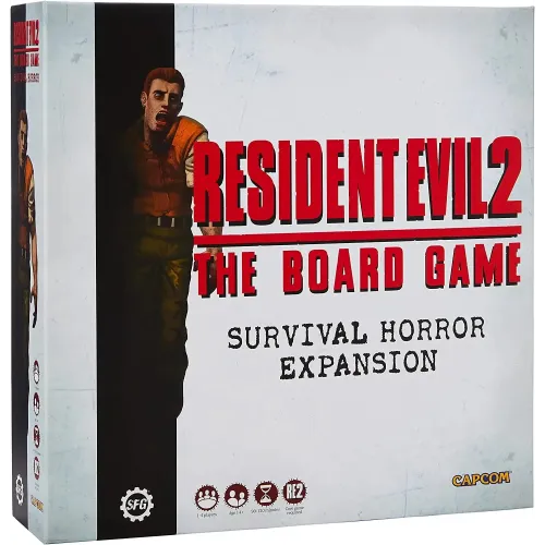 Настольная игра Обитель зла 2: Ужасы выживания (Resident Evil 2: The Board Game - Survival Horror Expansion)