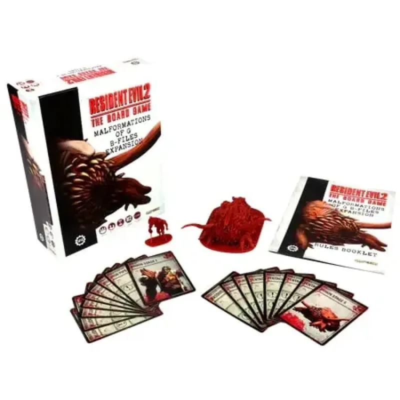 Настольная игра Обитель зла 2: Деформация G B-файлов (Resident Evil 2: Malformations of G B-Files Expansion)