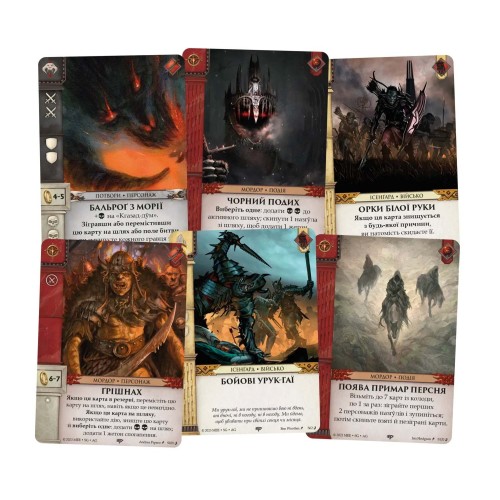 Настольная игра Война Кольца. Карточная игра - Против тени ( War of the Ring: The Card Game - Against the Shadov) UA