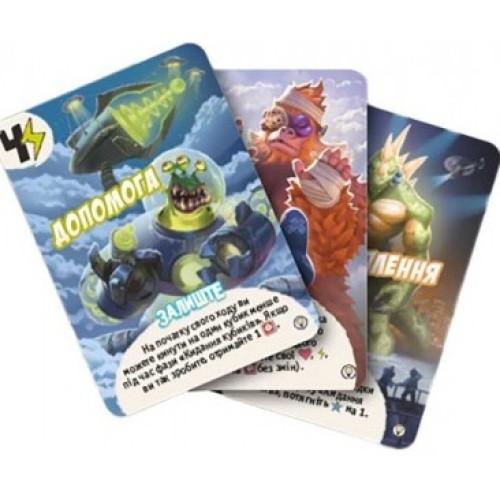 Настольная игра Повелитель Токио. Дуэль (King of Tokyo: Duel) UA