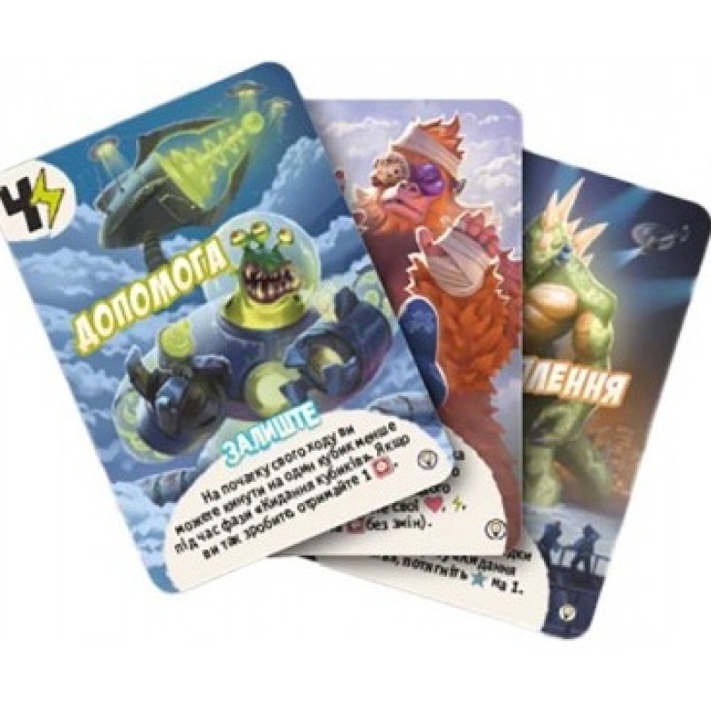Настольная игра Повелитель Токио. Дуэль (King of Tokyo: Duel) UA