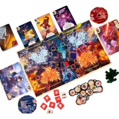 Настольная игра Повелитель Токио. Дуэль (King of Tokyo: Duel) UA