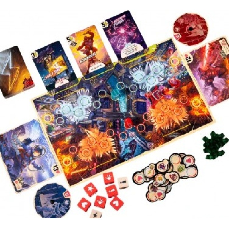 Настольная игра Повелитель Токио. Дуэль (King of Tokyo: Duel) UA