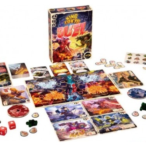 Настольная игра Повелитель Токио. Дуэль (King of Tokyo: Duel) UA