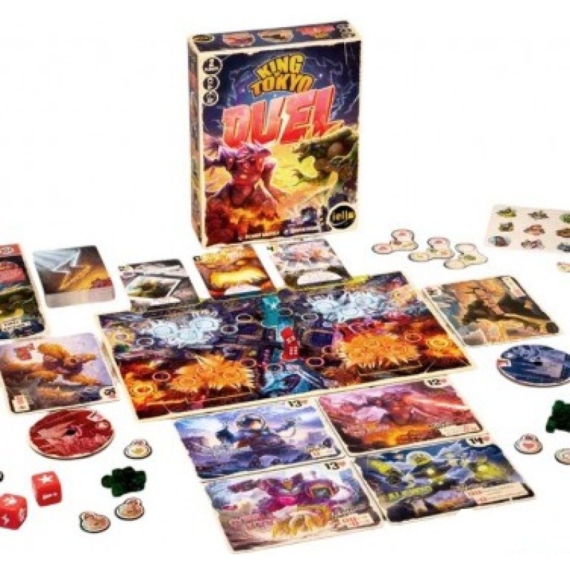 Настольная игра Повелитель Токио. Дуэль (King of Tokyo: Duel) UA