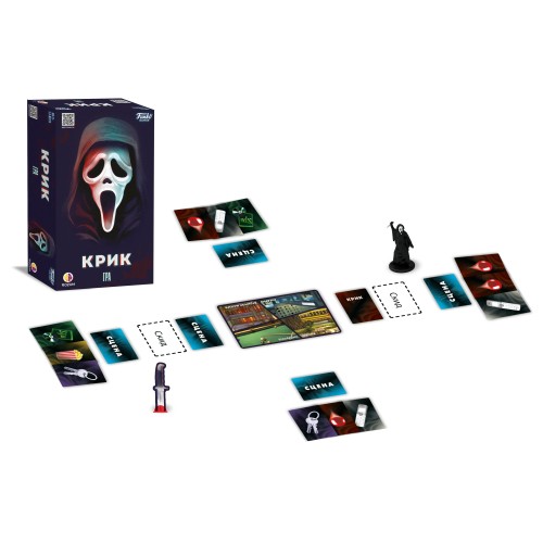 Настільна гра Крик (Scream: The Game) UA