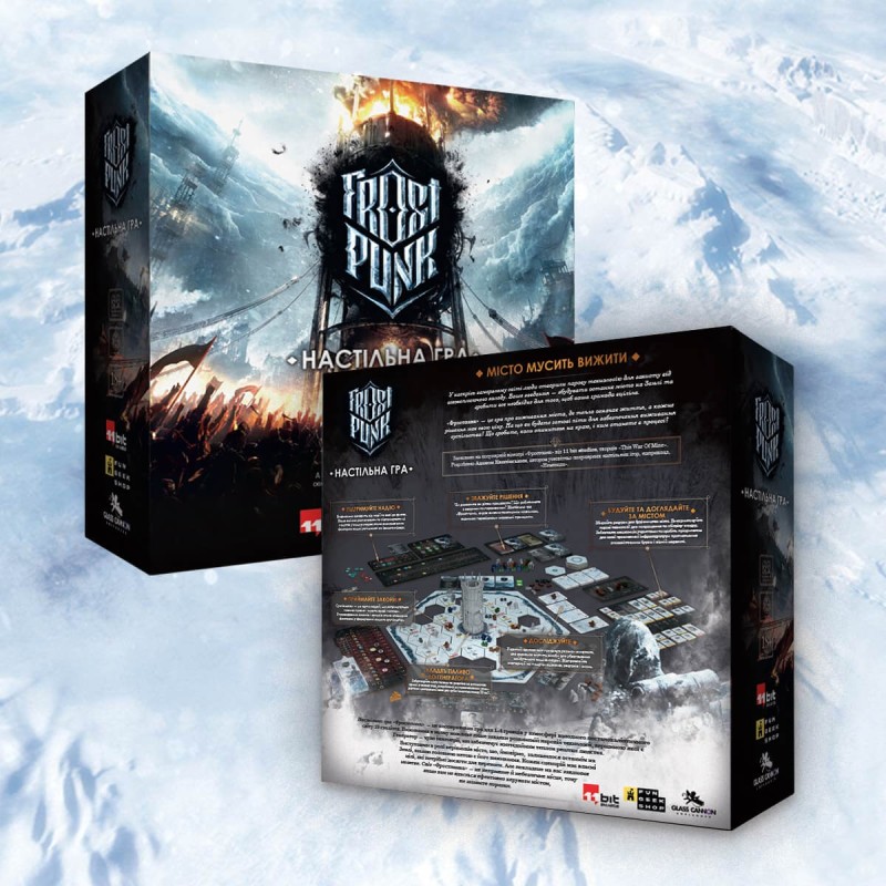 Настольная игра Фростпанк (Frostpunk: The Board Game) UA