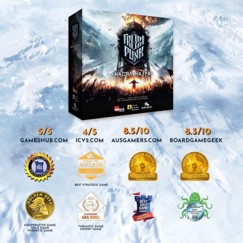 Настольная игра Фростпанк (Frostpunk: The Board Game) UA