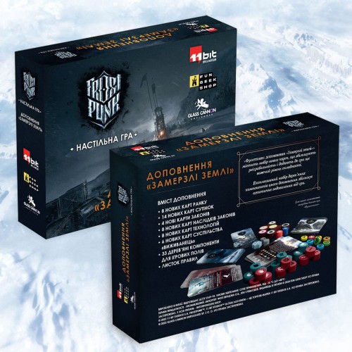 Настільна гра Фростпанк: Замерзлі землі (Frostpunk: The Board Game – Frostlander) UA