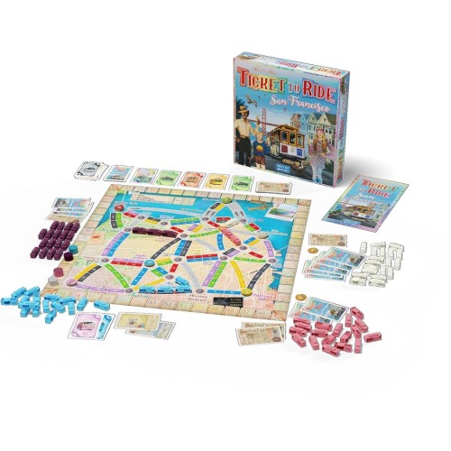 Настільна гра Ticket to Ride: San Francisco (Квиток на потяг. Сан-Франциско)