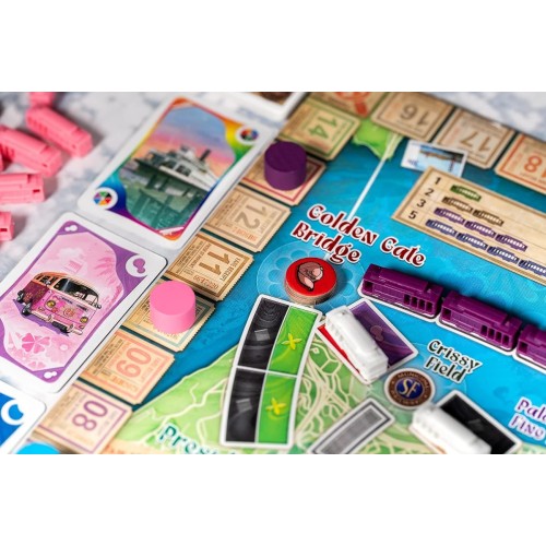 Настільна гра Ticket to Ride: San Francisco (Квиток на потяг. Сан-Франциско)