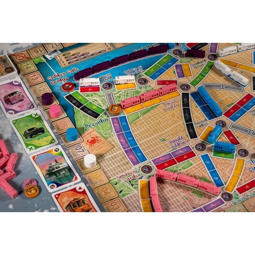 Настільна гра Ticket to Ride: San Francisco (Квиток на потяг. Сан-Франциско)