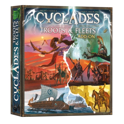 Настільна гра Кіклади. Легендарне видання - Загони і флот (Cyclades: Troops & Fleets) UA