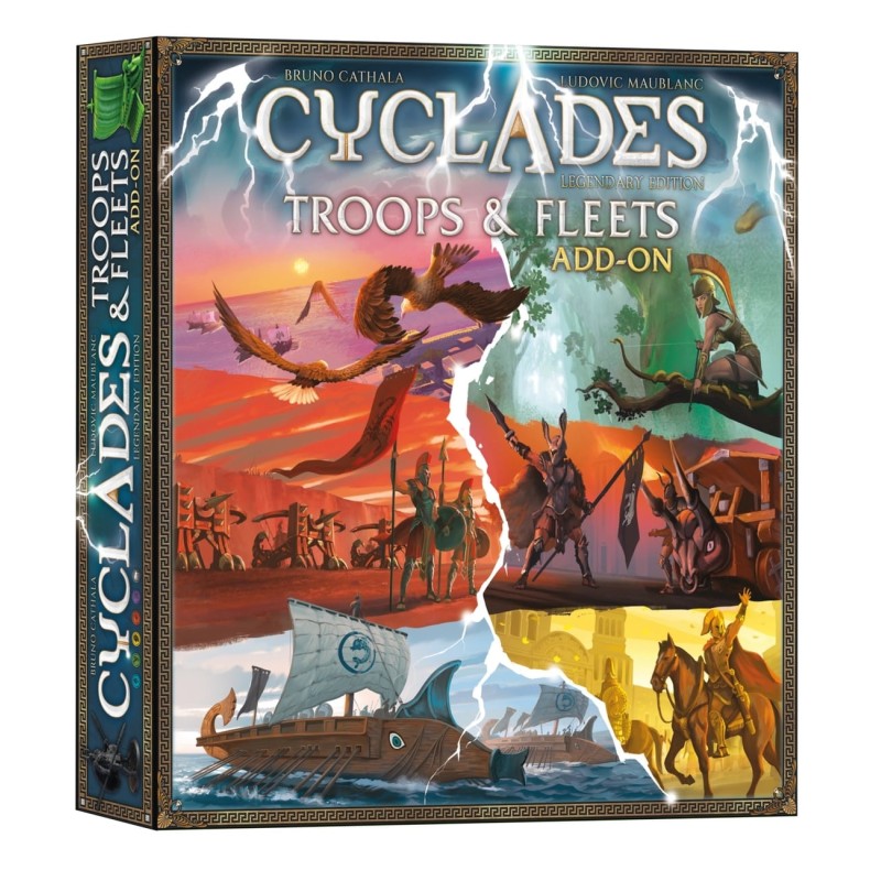 Настольная игра Киклады. Легендарное издание - Отряды и флот (Cyclades: Troops & Fleets) UA