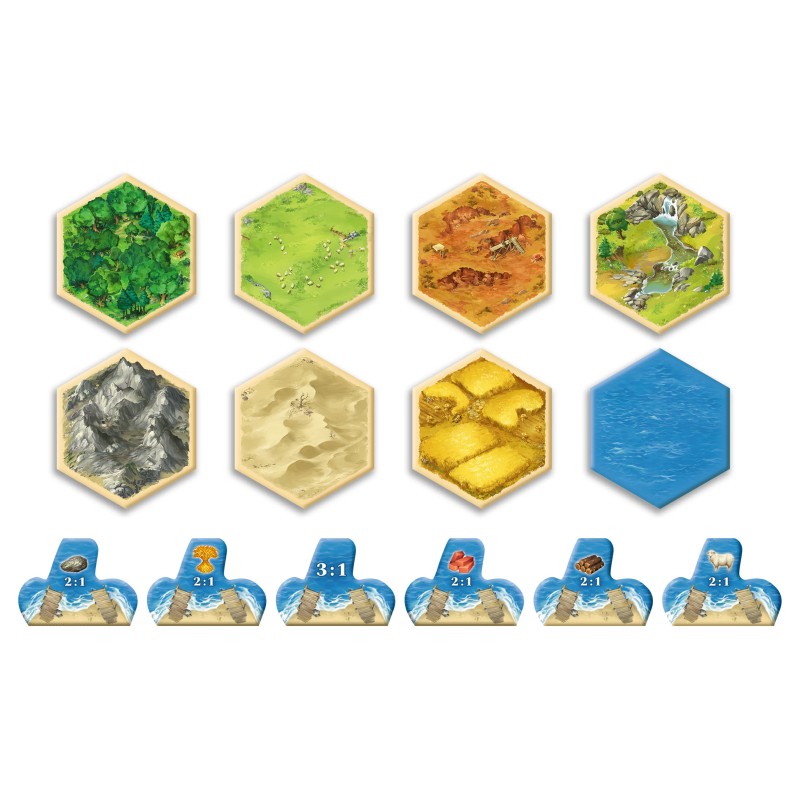 Настольная игра Колонизаторы: Мореплаватели (Catan: Seafarers Expansion) UA