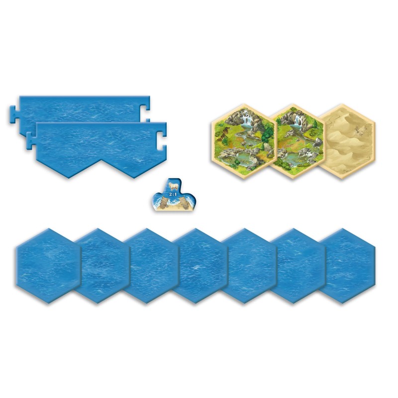 Настольная игра Колонизаторы: Мореплаватели. Дополнение для 5-6 (Catan: Seafarers. 5-6 Player Extension) UA