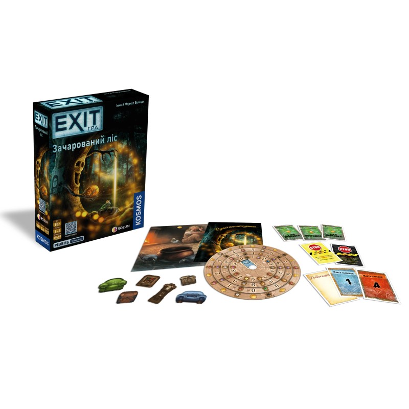 Настольная игра EXIT: Зачарованный лес (The Enchanted Forest) UA