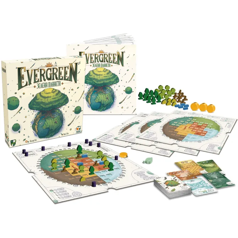 Настільна гра Evergreen: Зелена планета