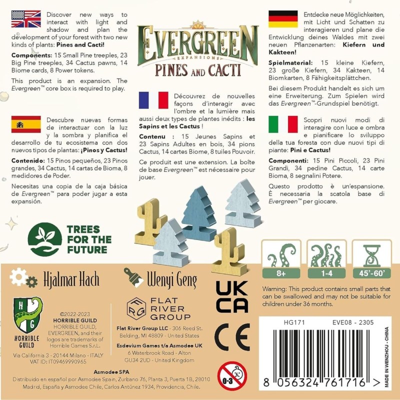Настольная игра Evergreen: Pines and Cacti (Сосны и Кактусы)