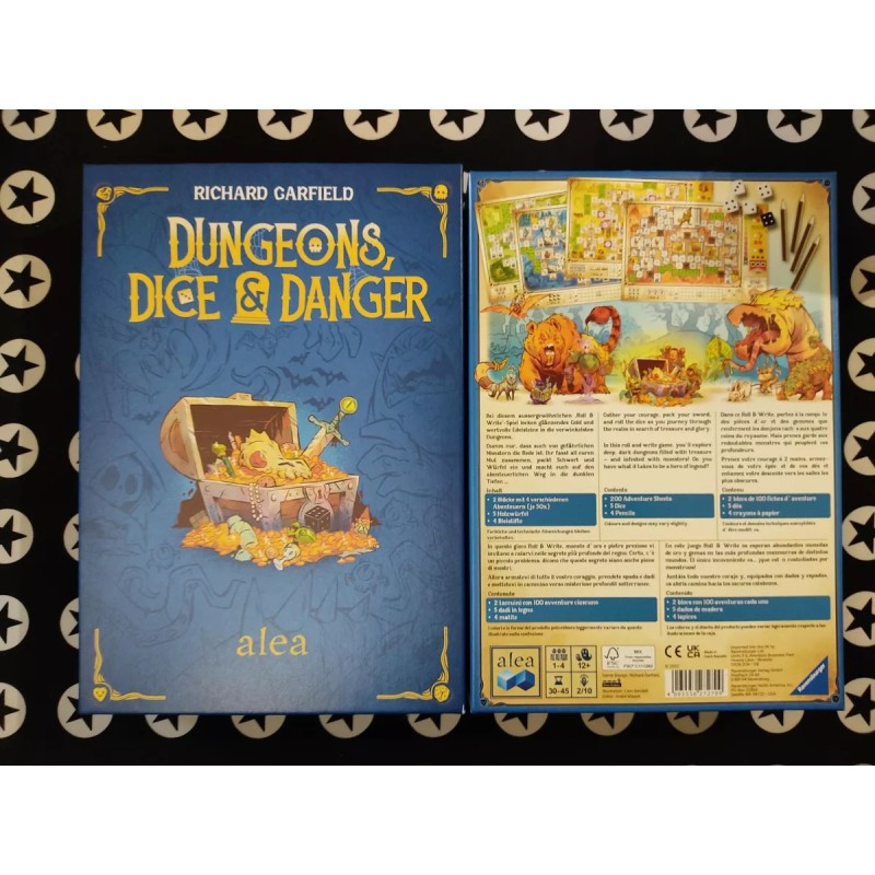 Настільна гра Підземелля, Кістки Та Пригоди (Dungeons, Dice & Danger)