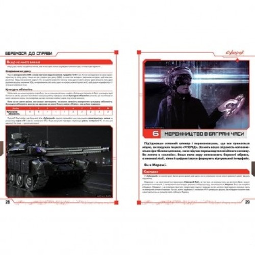 Настільна гра Cyberpunk RED. Стартовий набір (Cyberpunk Red Jumpstart Kit) UA
