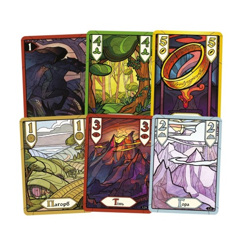 Настольная игра Братство Кольца. Карточная игра (The Fellowship of the Ring The Trick Taking Game) UA