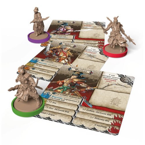 Настільна гра Зомбіцид. Біла смерть - Нескорена Імперія (Zombicide: White Death – Eternal Empire) UA