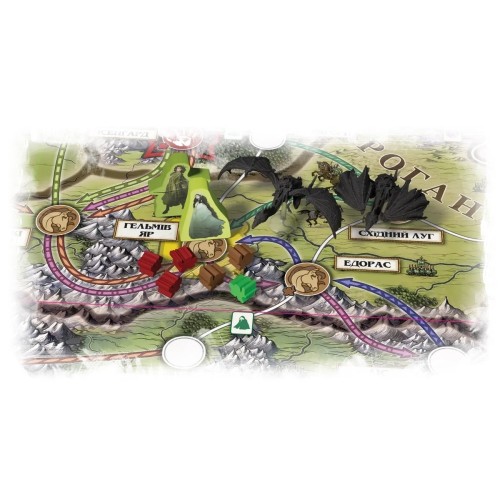 Настольная игра Властелин Колец. Судьба братства (The Lord of the Rings: Fate of the Fellowship) UA