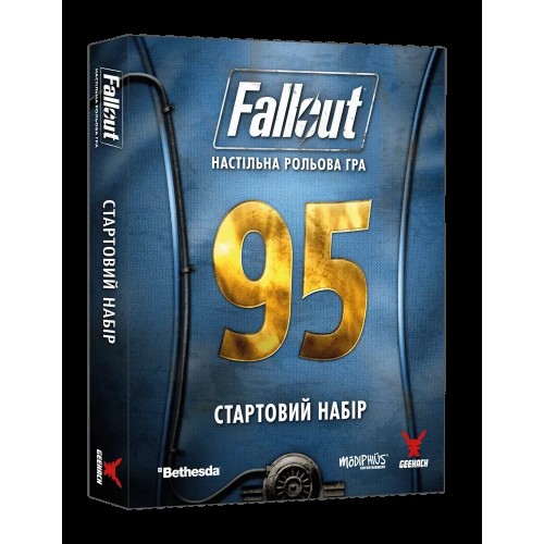 Настільна гра Fallout. Рольова гра - Стартовий набір UA