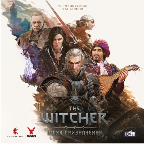 Настольная игра Ведьмак. Путь предназначения - Делюкс (The Witcher: Path of Destiny - Deluxe) UA
