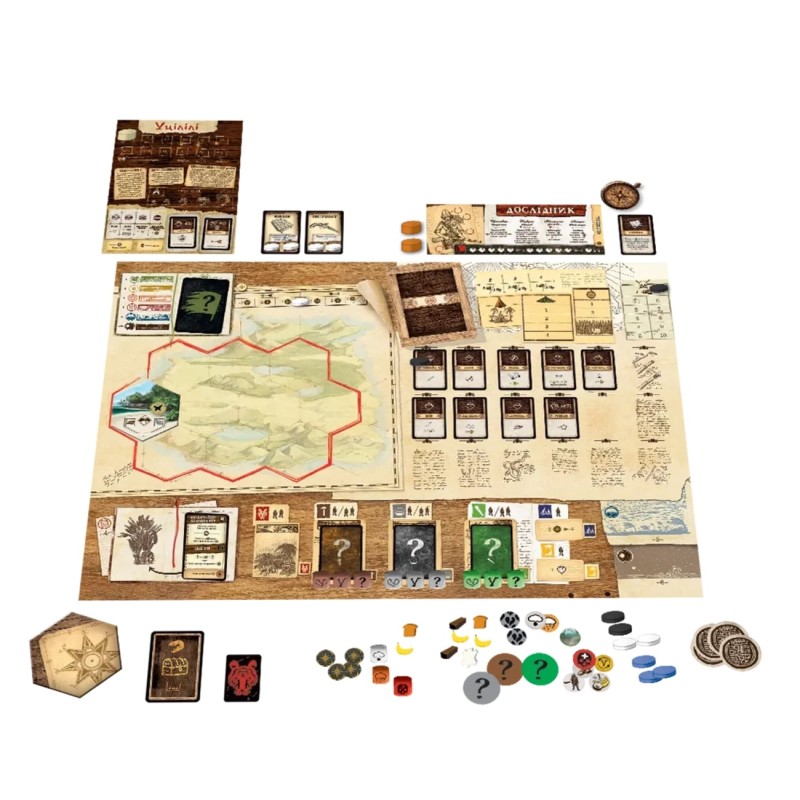 Настольная игра Робинзон Крузо. Приключения на проклятом острове (Robinson Crusoe: Adventures on the Cursed Island) UA