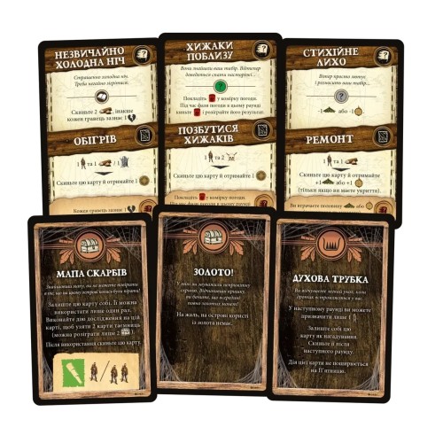 Настольная игра Робинзон Крузо. Приключения на проклятом острове (Robinson Crusoe: Adventures on the Cursed Island) UA