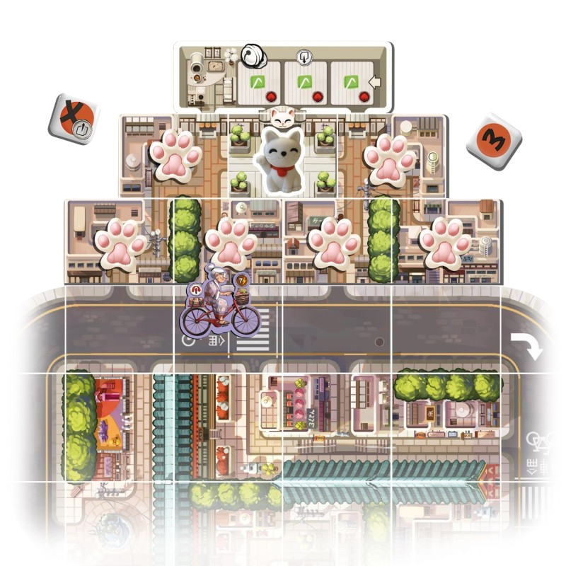 Настольная игра Кошки Киото (Kyoto no Neko)
