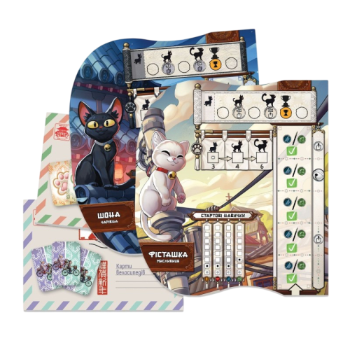 Настольная игра Кошки Киото (Kyoto no Neko)