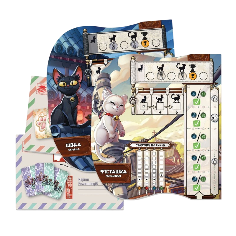 Настольная игра Кошки Киото (Kyoto no Neko)