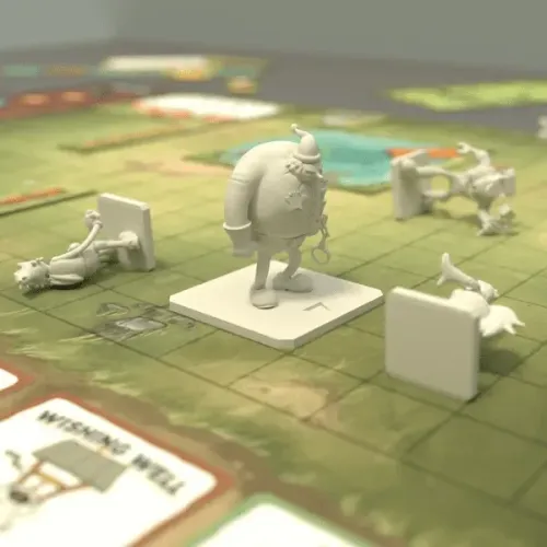 Настольная игра Большая драка в маленьком городке (Townsfolk Tussle)