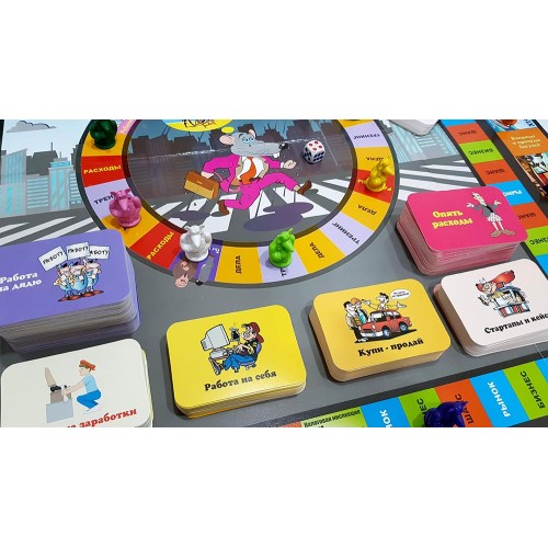 Настольная игра Денежный поток 606 (Крысиные бега 4, Cashflow 606)
